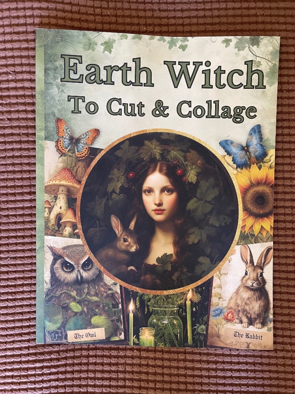 Earth Witch to Cut & Collage Ephemera Collection - Paperback Book